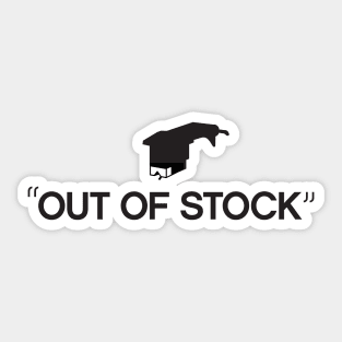 Out of Stock Sticker